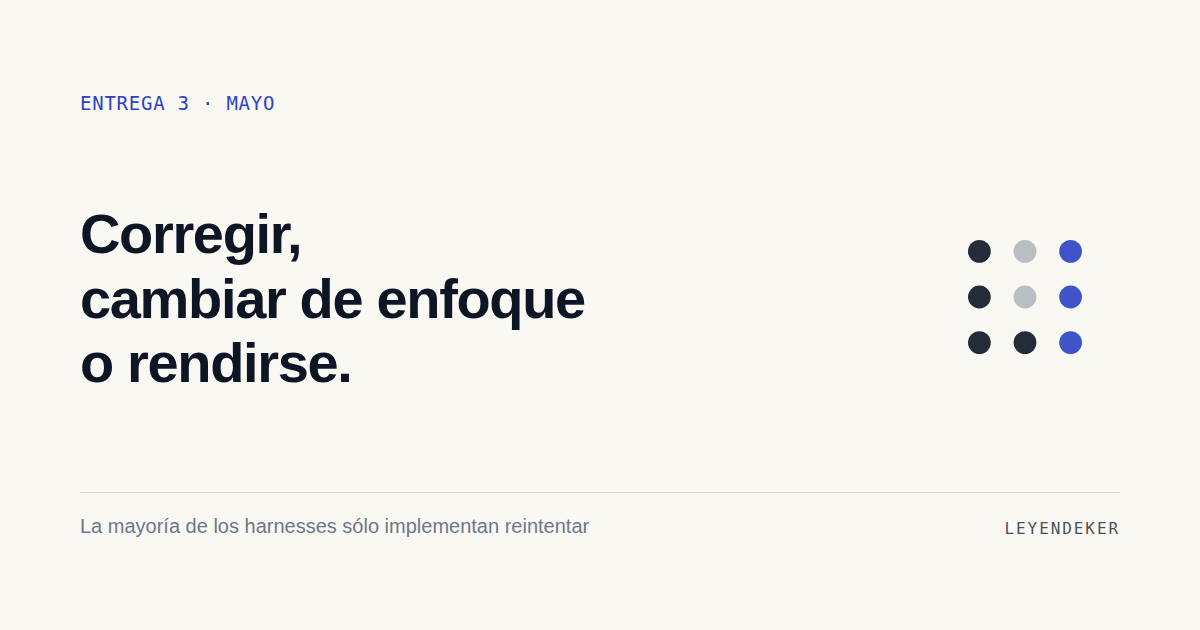 Dejar el agente corriendo toda la tarde, no diez minutos